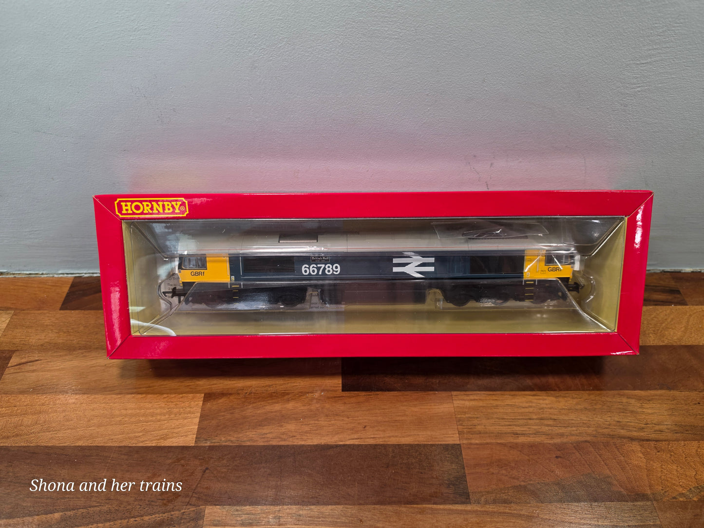 HORNBY 00 GAUGE - R3748 - CLASS 66 DIESEL 66789 GBRF BRITISH RAIL 1948-1997