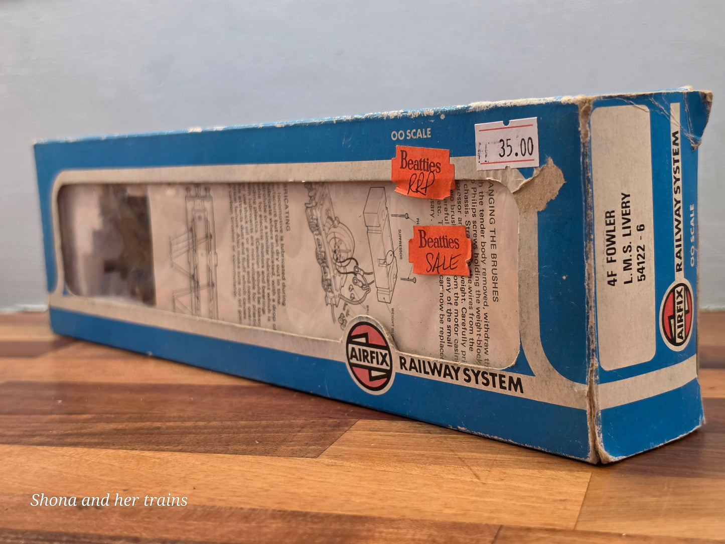 Airfix OO Gauge 4F Fowler L.M.S Livery 54122 - 6 (spare repair)