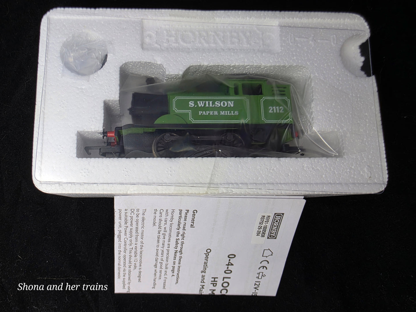 OO Gauge Hornby R3752 0-4-0 S'Wilson paper mills' no.2112 Locomotive