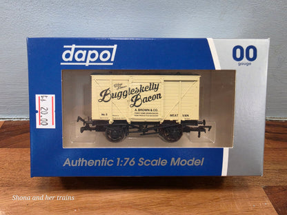 00 Gauge Dapol Buggleskelly Bacon - A. Brown - (Oh, Mr. Porter!) Meat Van/Wagon