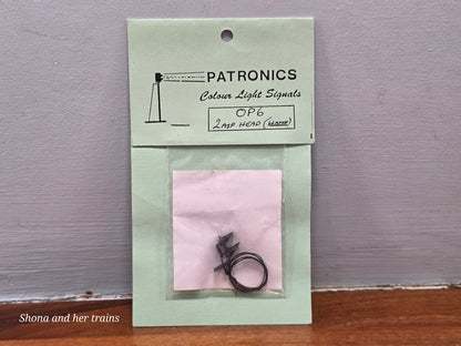 Patronics colour light signals OP6 2 aspect Head (Home)