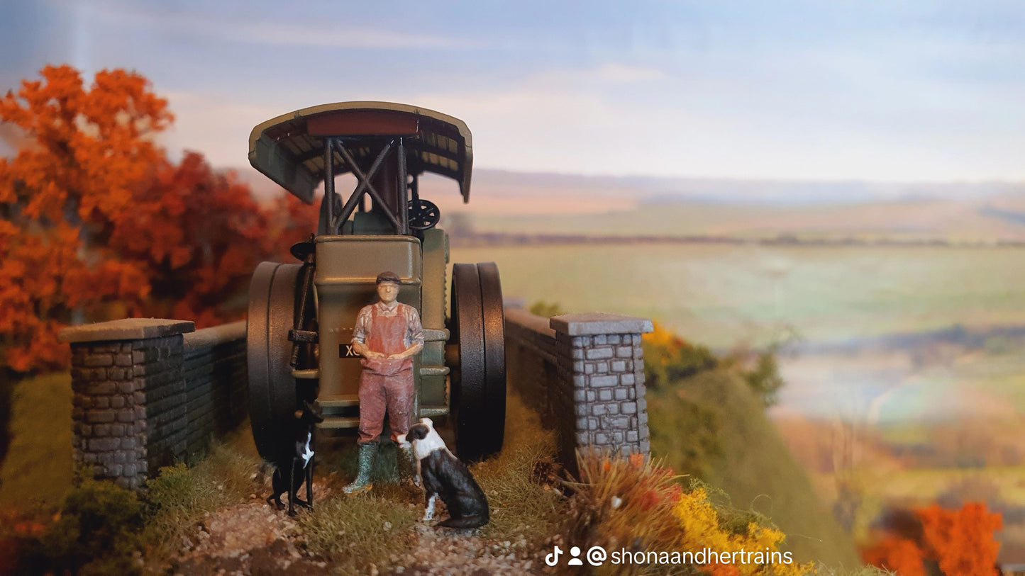 OO  Gauge - Custom figure painting ( Customer supplied Figure)
